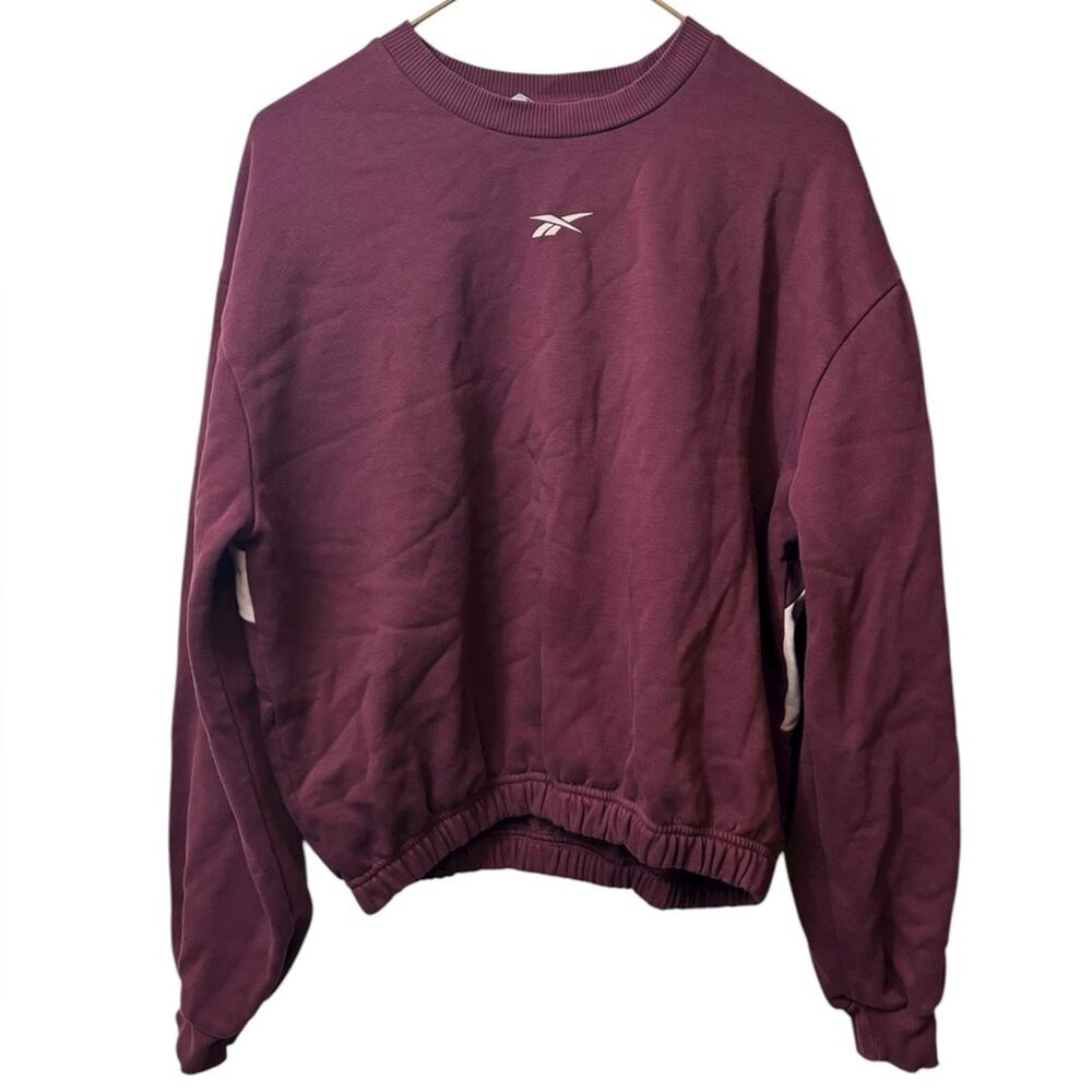 REEBOK | cropped sweatshirt large